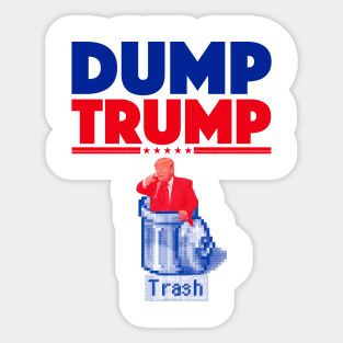 DUMP TRUMP Sticker